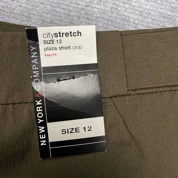 New York & Company Women’s City Stretch Plaza Short Crop Pants Size 12 - $29.50 - Picture 4 of 16